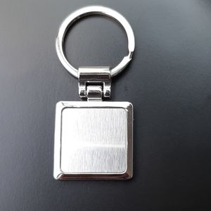 Nwot, square metal keychain